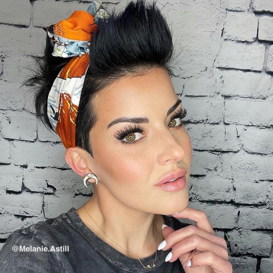Cotton Pattern Wired Headband Art1