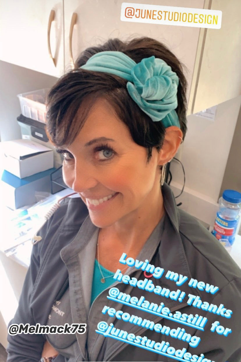 Velvet Wired Headband