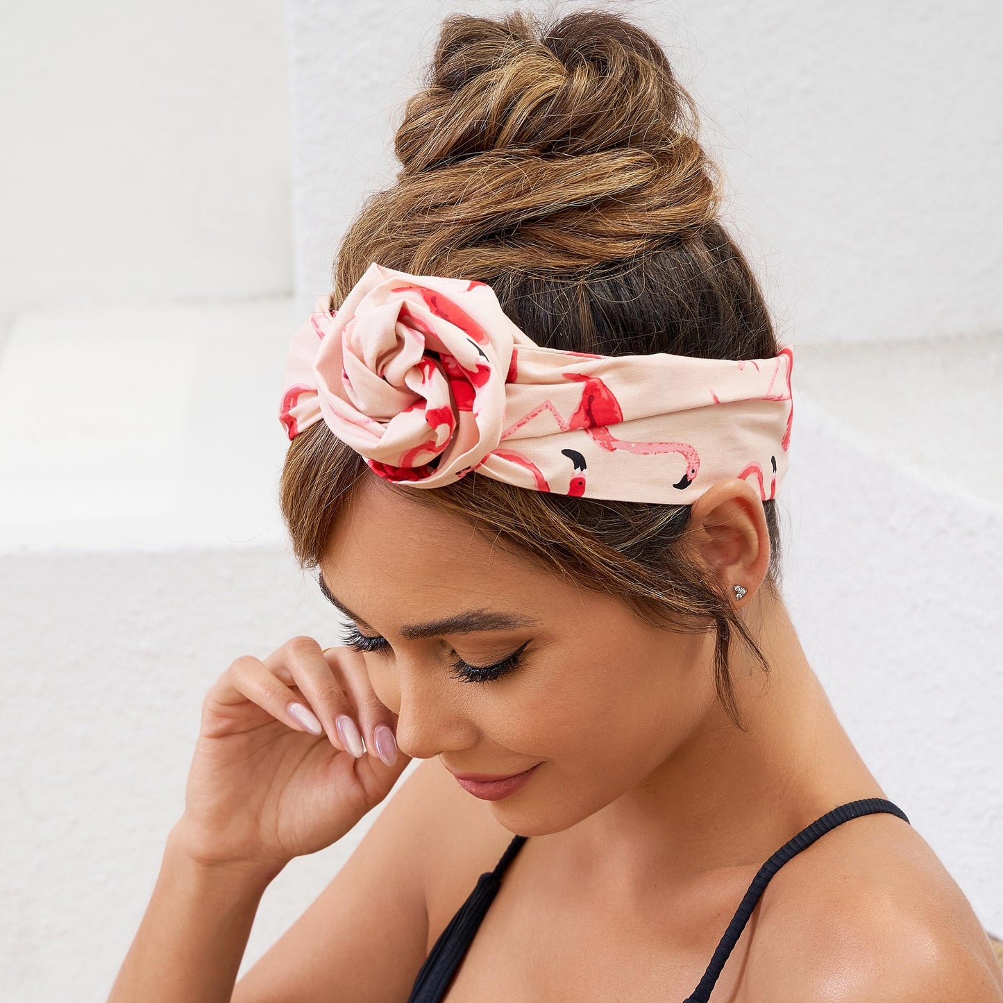 Cotton Pattern Wired Headband Art3