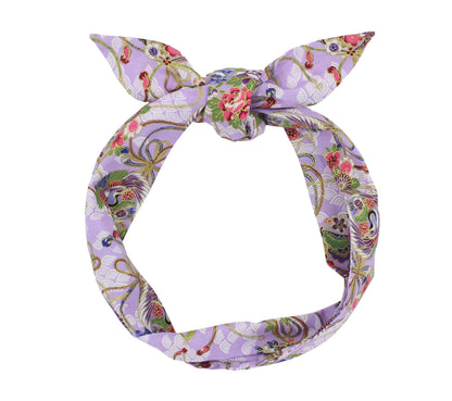 Cotton Pattern Wired Headband Art3