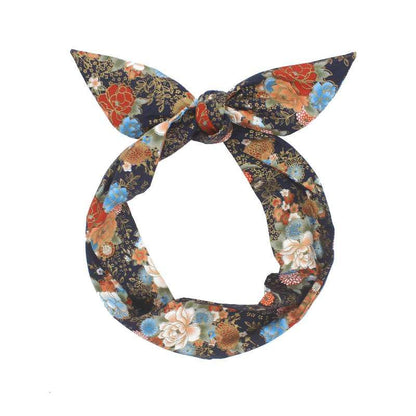 Cotton Pattern Wired Headband Art4