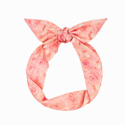 Cotton Pattern Wired Headband Art2