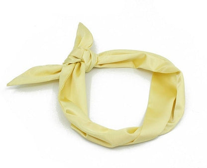 Satin Silk Wired Headband