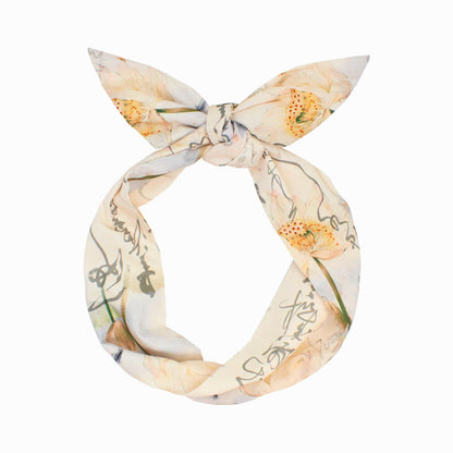 Cotton Pattern Wired Headband Art2