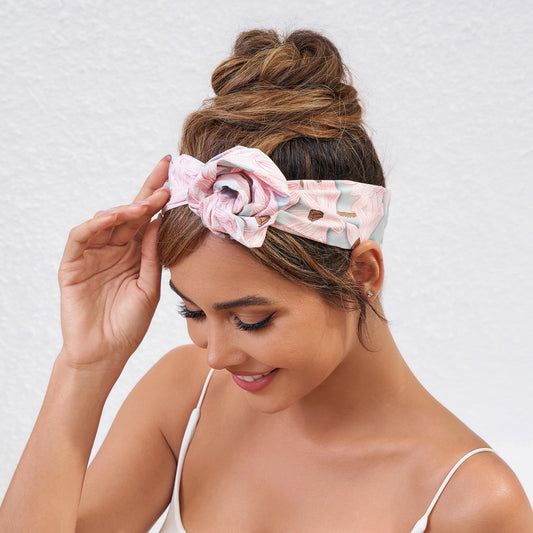 Cotton Pattern Wired Headband Art2