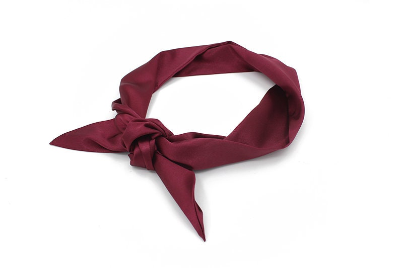 Satin Silk Wired Headband