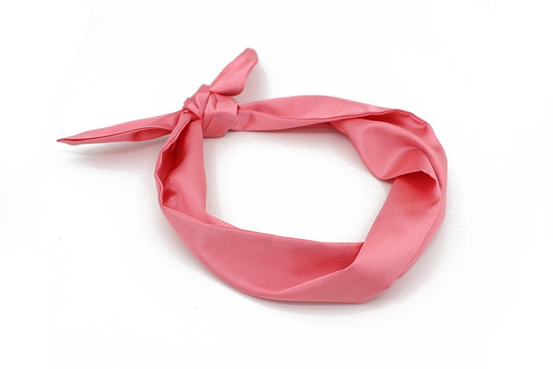 Satin Silk Wired Headband