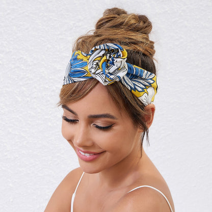 Cotton Pattern Wired Headband Art3