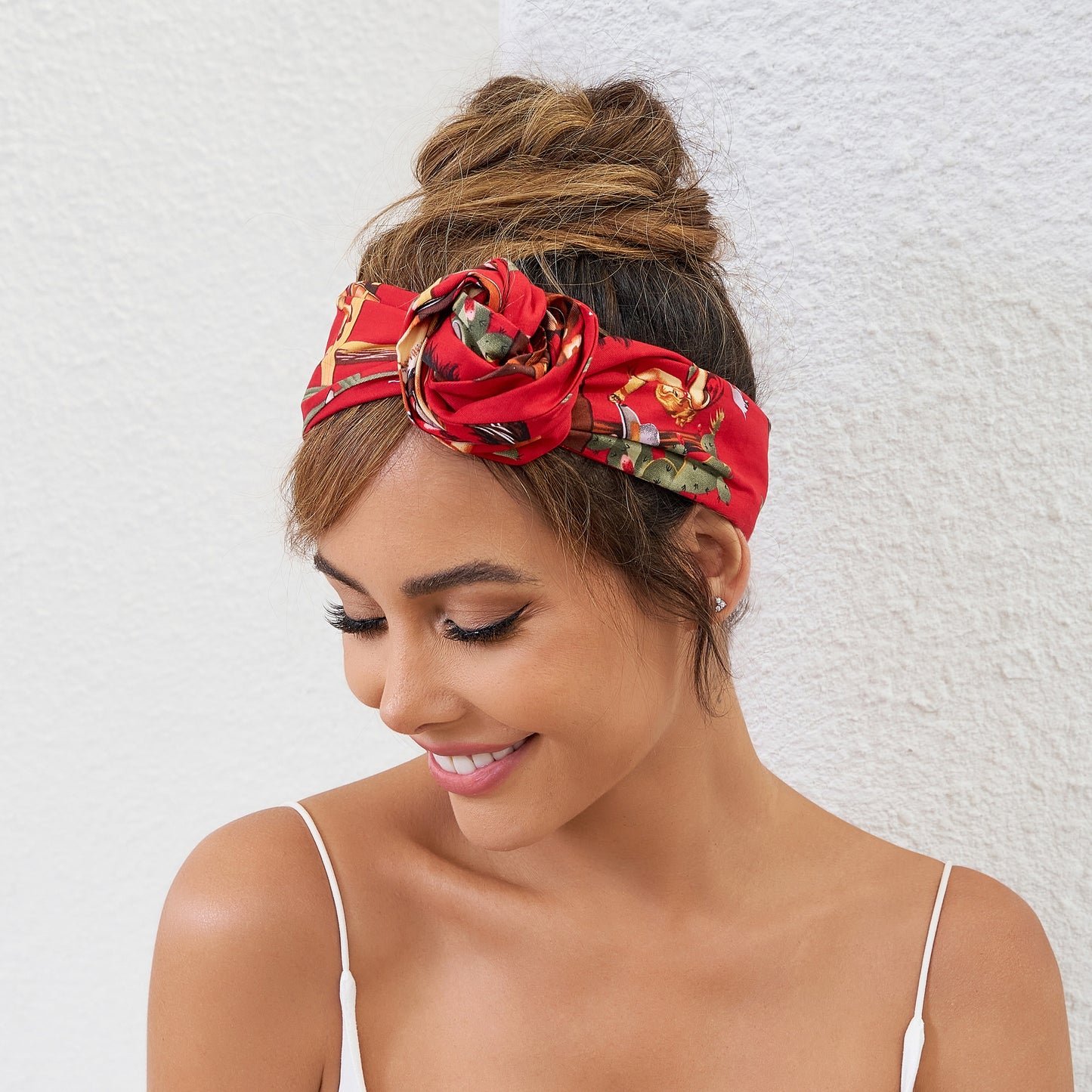 Cotton Pattern Wired Headband Art4