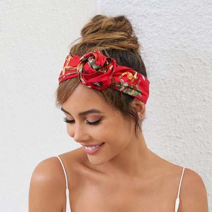 Cotton Pattern Wired Headband Art4
