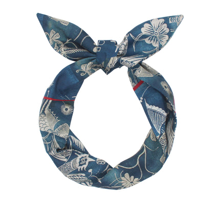 Cotton Pattern Wired Headband Art1