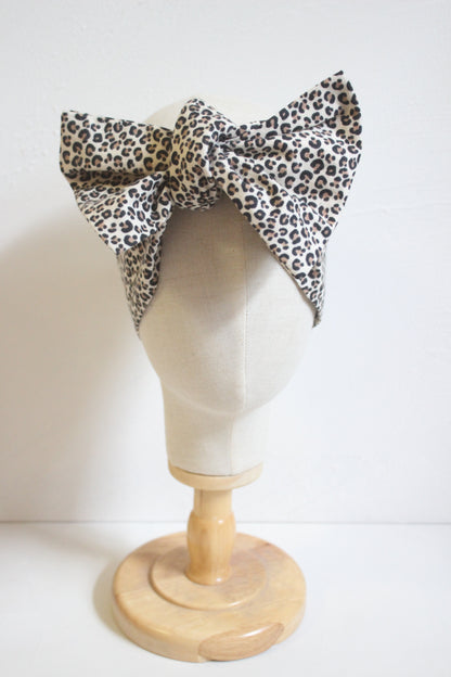 Cotton Pattern Extra Large Wired Headband