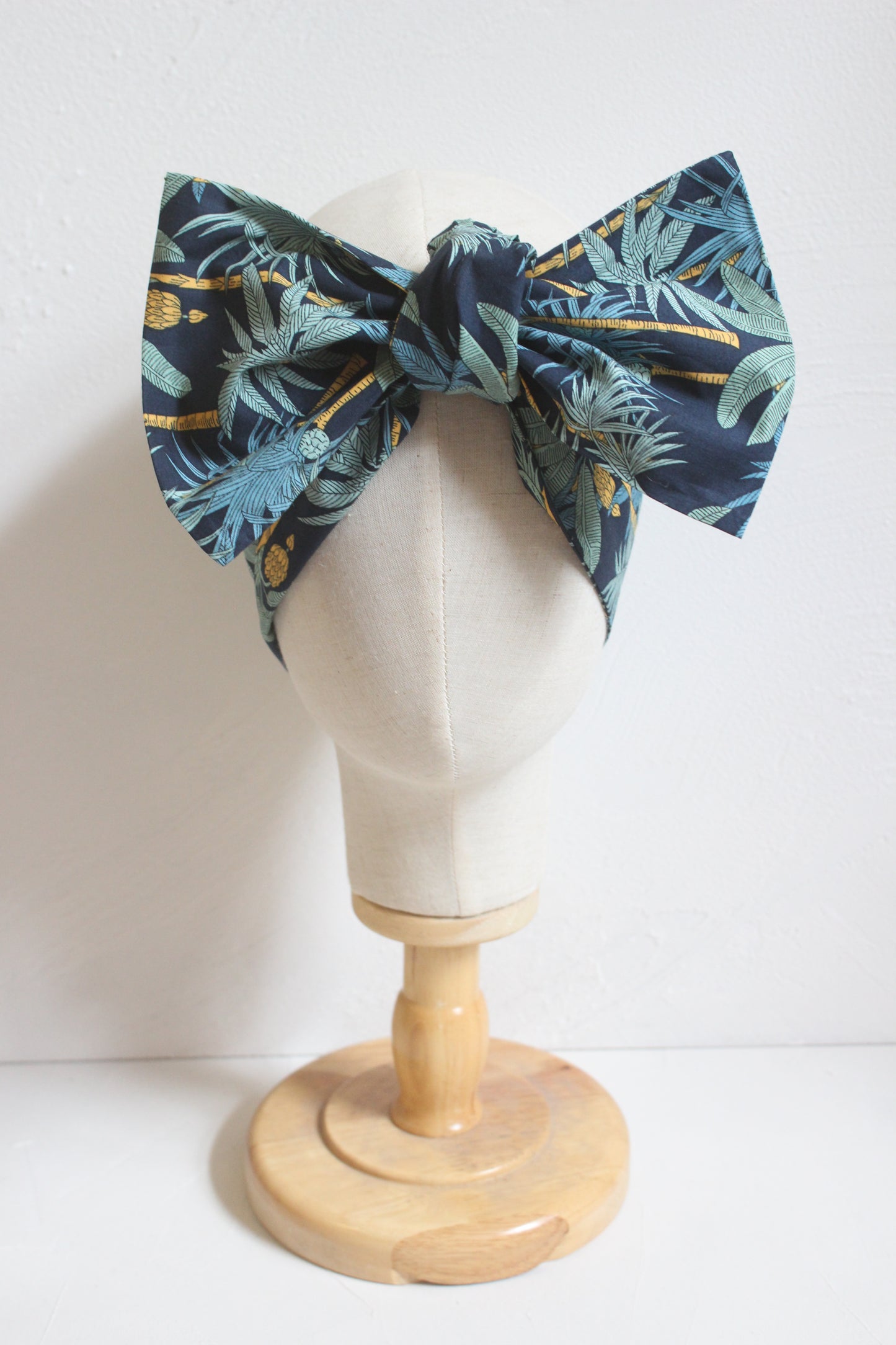 Cotton Pattern Extra Large Wired Headband