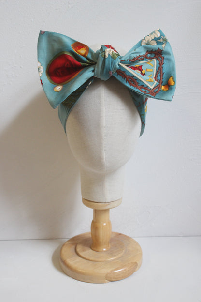 Cotton Pattern Extra Large Wired Headband