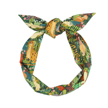 Cotton Pattern Wired Headband Art1
