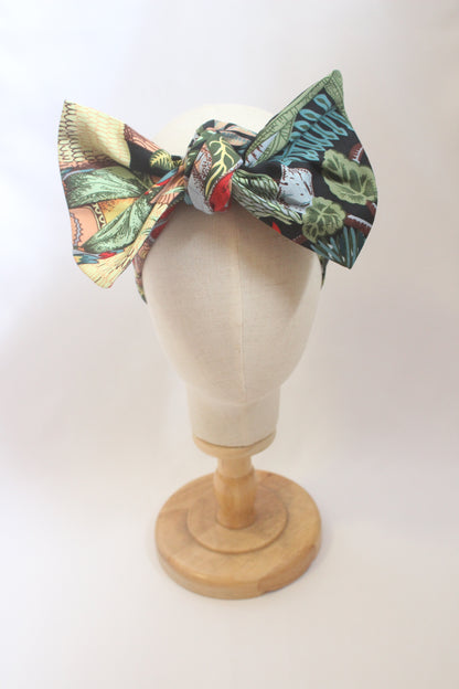 Cotton Pattern Extra Large Wired Headband