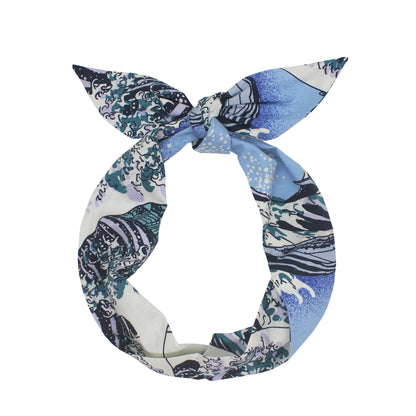 Cotton Pattern Wired Headband Art3