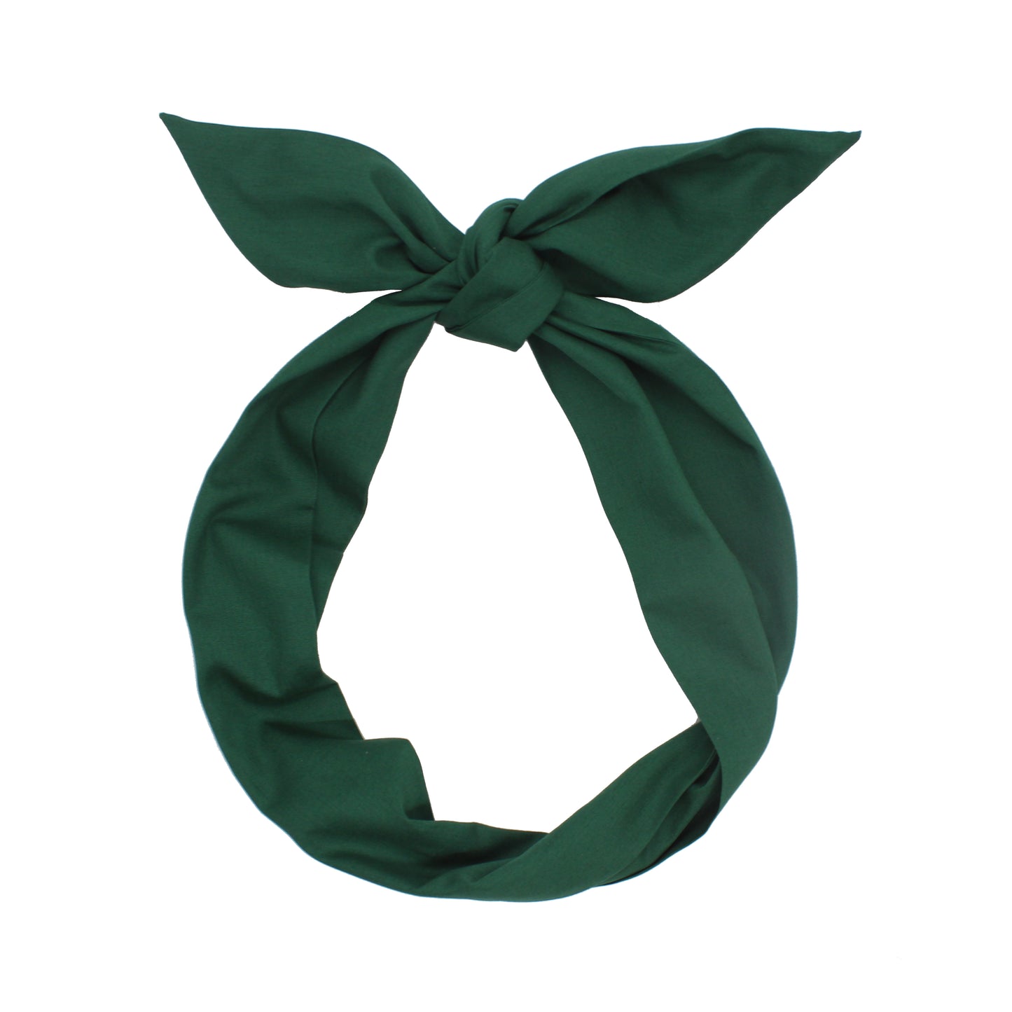 Cotton Solid Color Wired Headband