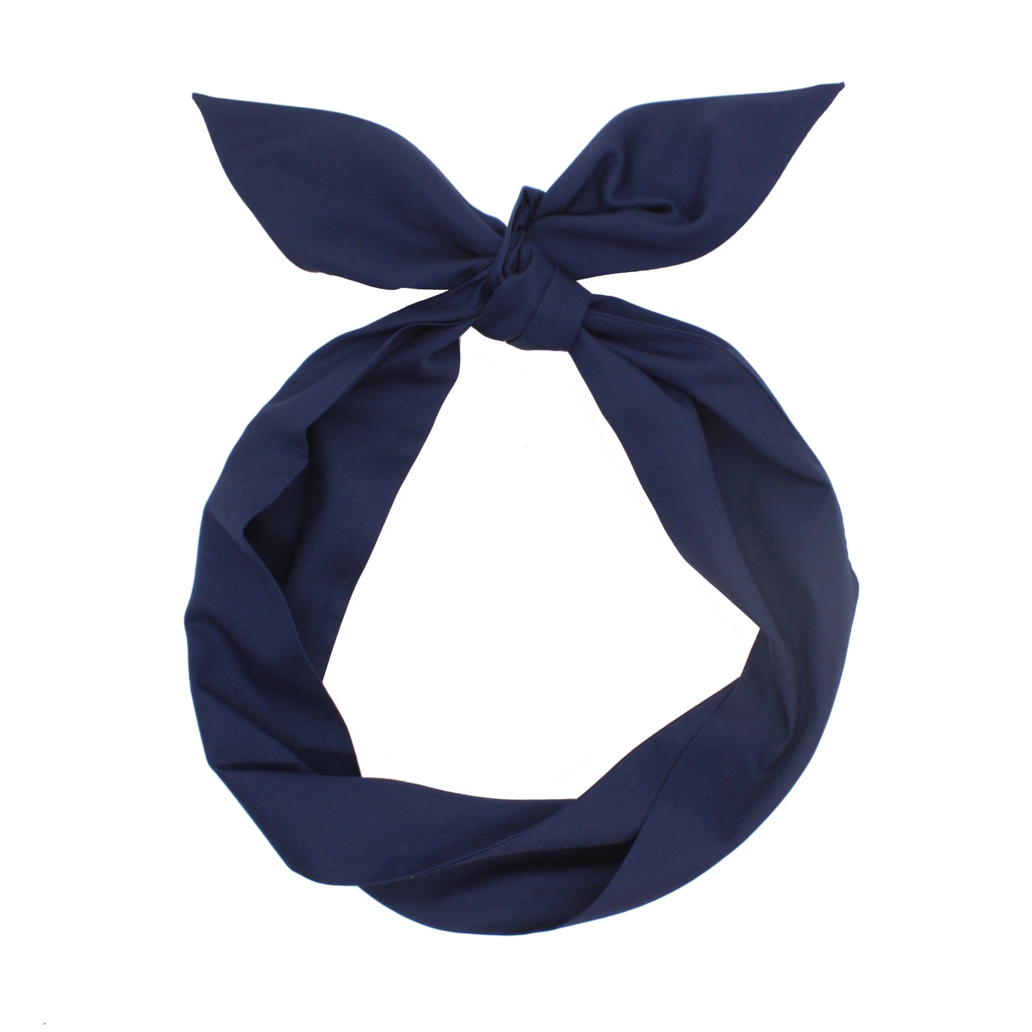Cotton Solid Color Wired Headband