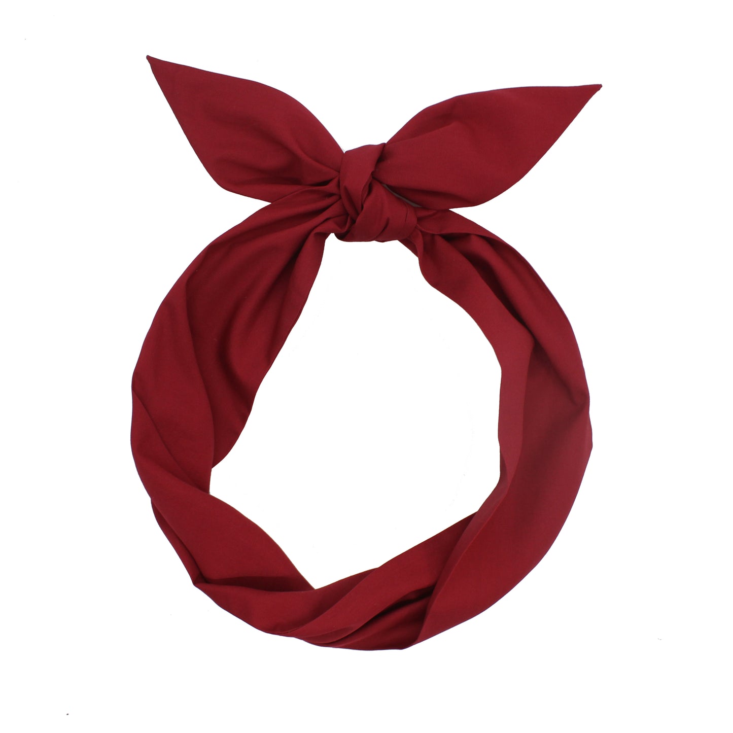 Cotton Solid Color Wired Headband