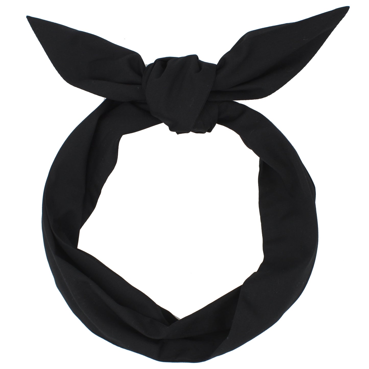 Cotton Solid Color Wired Headband