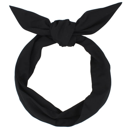 Cotton Solid Color Wired Headband