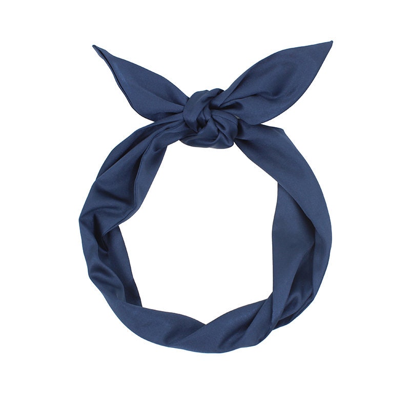 Satin Silk Wired Headband