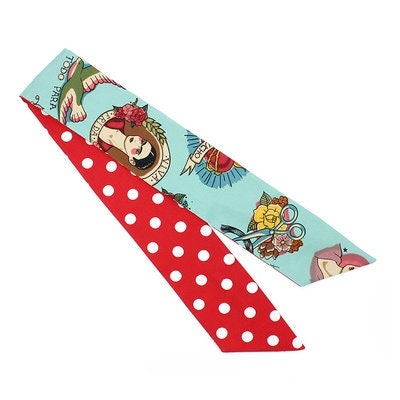 Cotton Pattern Wired Headband Art3