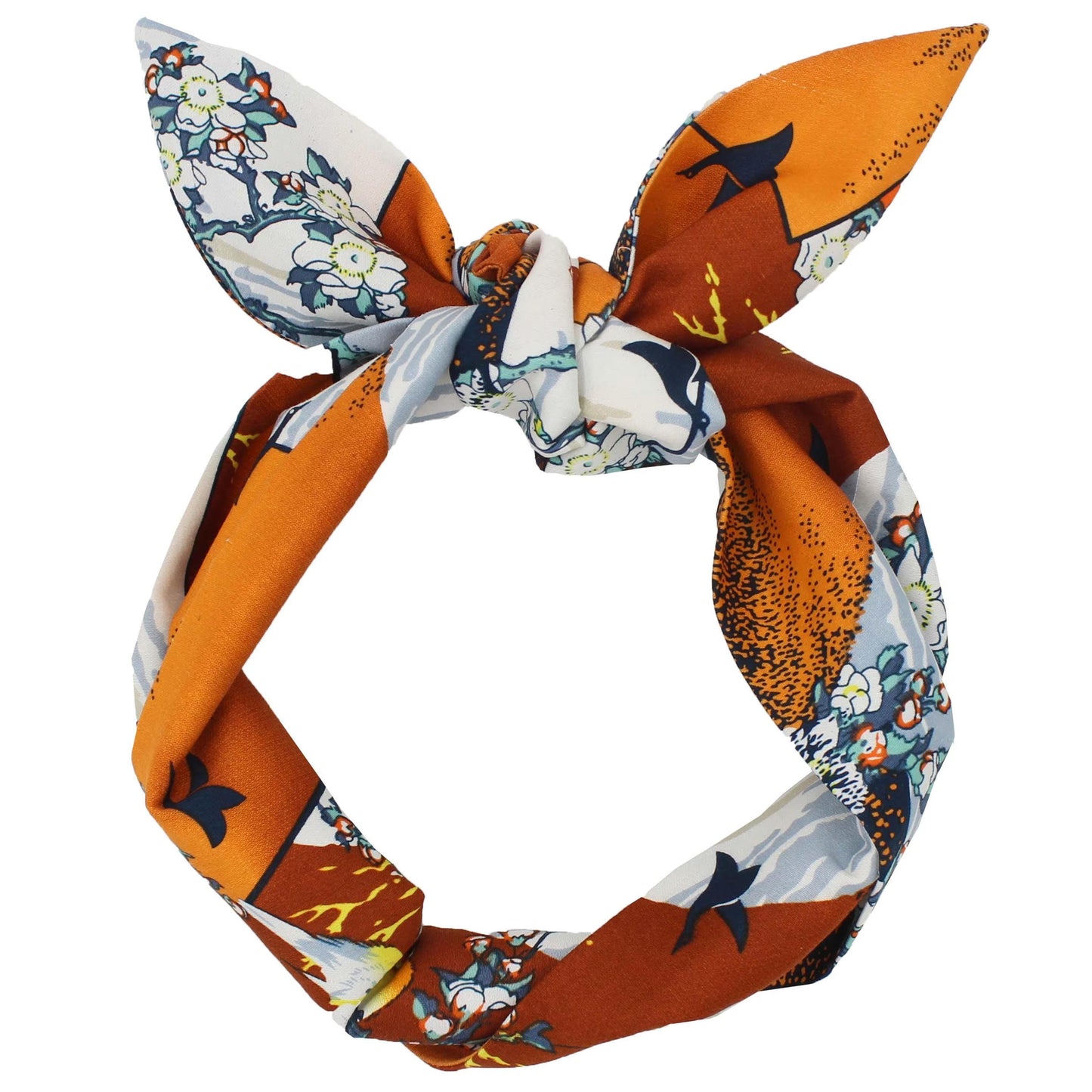 Cotton Pattern Wired Headband Art4