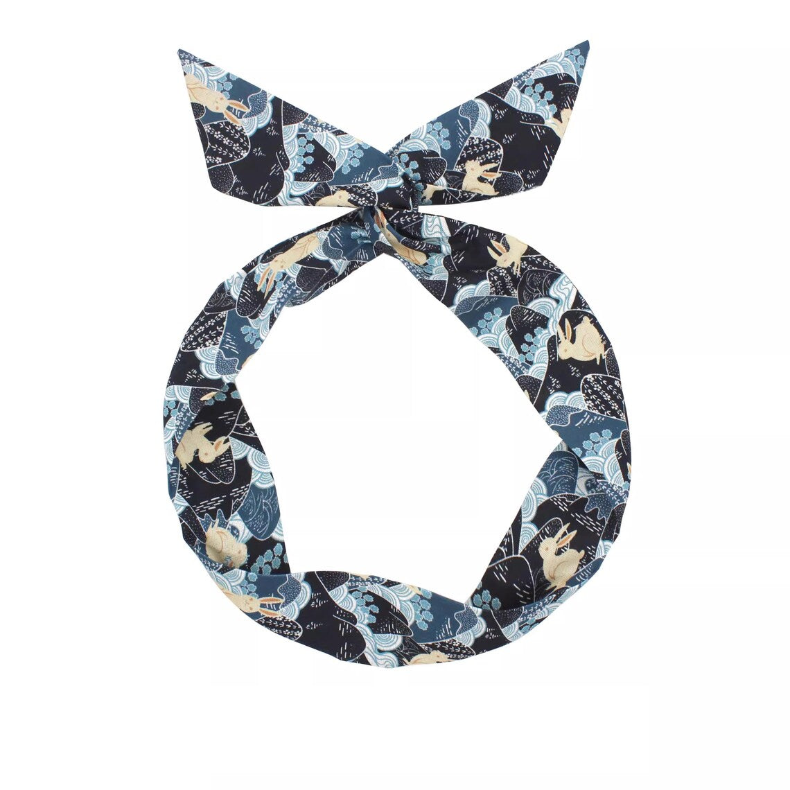 Cotton Pattern Wired Headband Art4