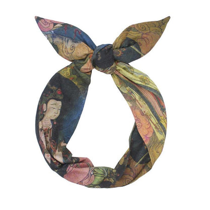 Cotton Pattern Wired Headband Art4