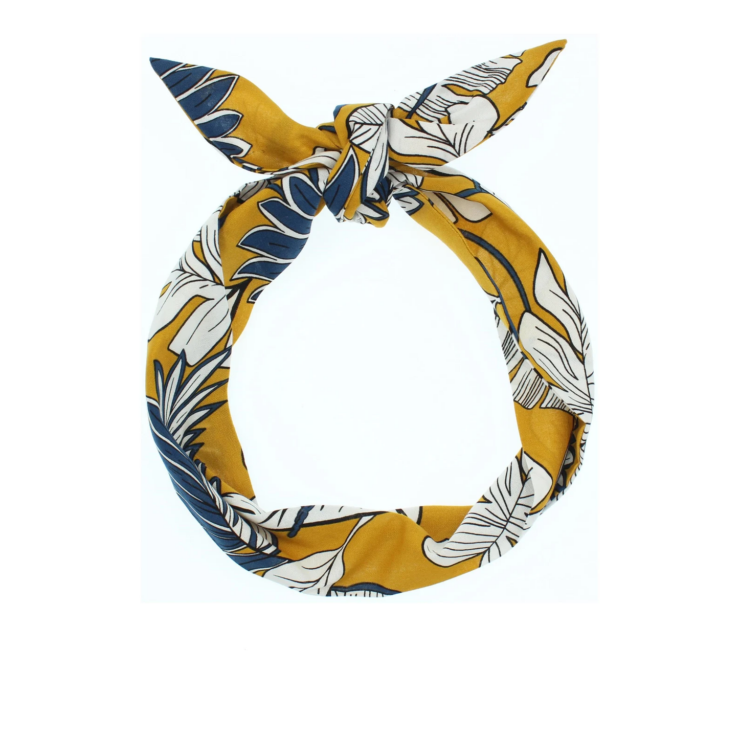 Cotton Pattern Wired Headband Art3