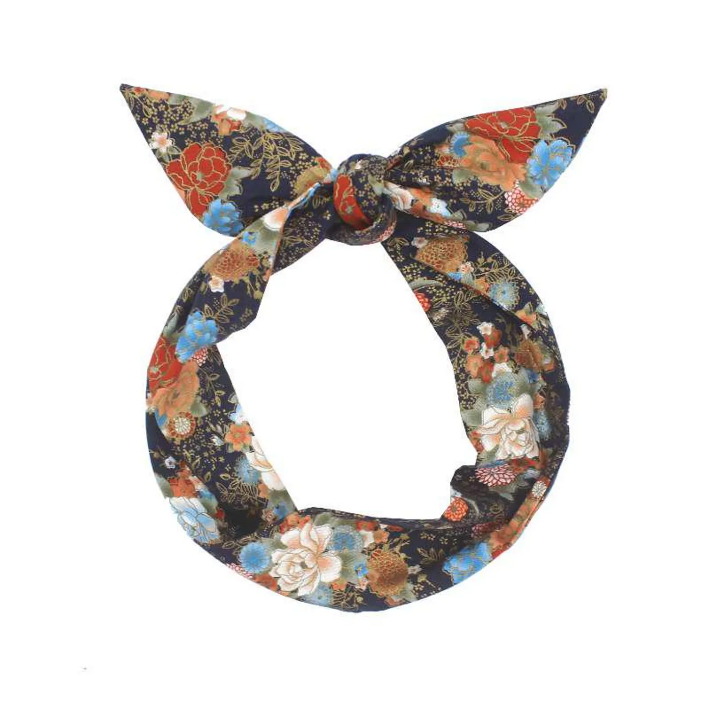 Cotton Pattern Wired Headband Art1