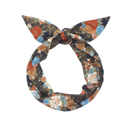 Cotton Pattern Wired Headband Art4