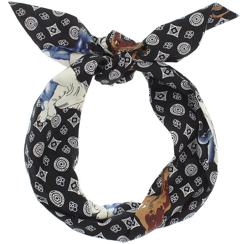 Cotton Pattern Wired Headband Art1