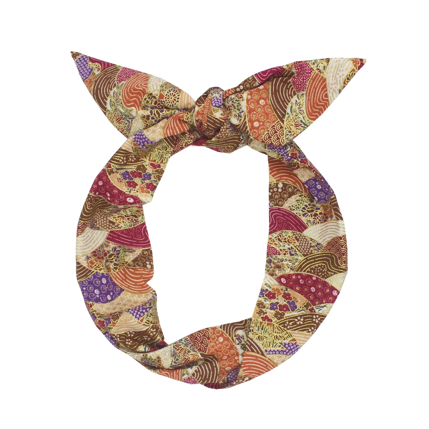 Cotton Pattern Wired Headband Art4