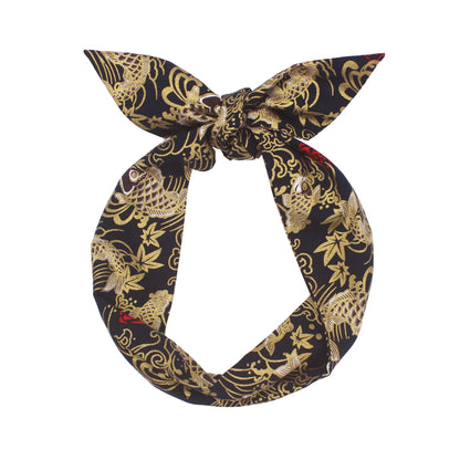 Cotton Pattern Wired Headband Art4